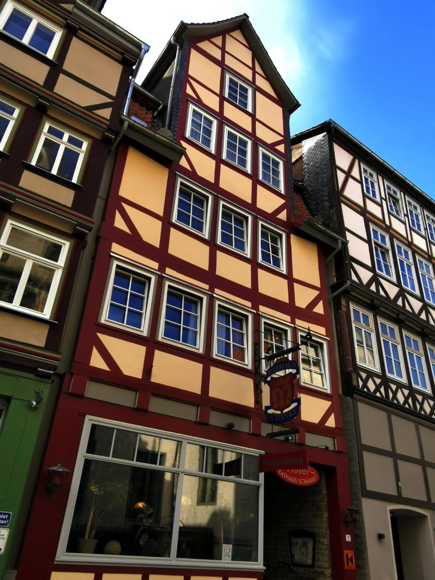 Alte Rathausschaenke - Hotel Garni Hannoversch Münden Eksteriør billede