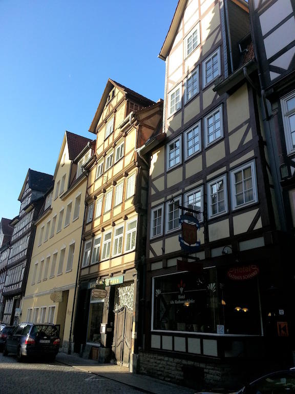 Alte Rathausschaenke - Hotel Garni Hannoversch Münden Eksteriør billede